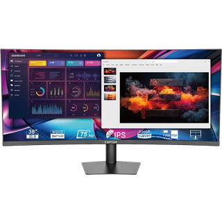 Cepter Pulse Pro 38" UWQHD+ skærm ➞ På lager - klar til levering og afhentning