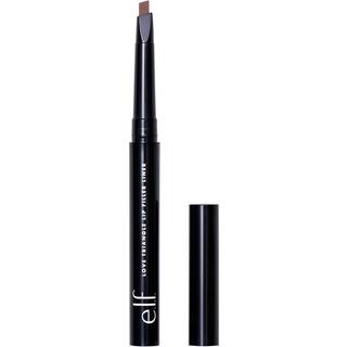 E.L.F. Love Triangle Lip Filliver Liner 2-i-1 Lip Liner blyant til skulptur og fyldning Langvarig intens farve Deep Brown