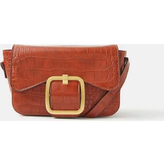 Accessorize Accessorize skuldertaske med imiteret krokodillespænde