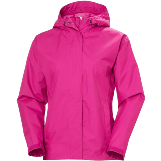 Helly Hansen Seven J Regnjakke - Dame - Magenta 2.0