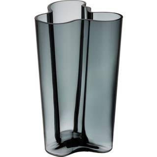 Iittala Alvar Aalto Vase 25,1 Cm - Vaser Glas Mørkegrå - 1020907