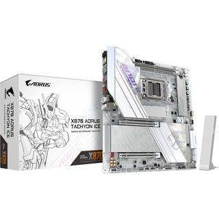 GIGABYTE X870 AORUS TACHYON ICE Bundkort - AMD X870 - AMD AM5 socket - DDR5 RAM - Extended ATX