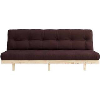Lean Sovesofa Fra Karup Design i Massiv FSC Fyrretræ | Japandi - 715 Brown - Længde: 190 cm