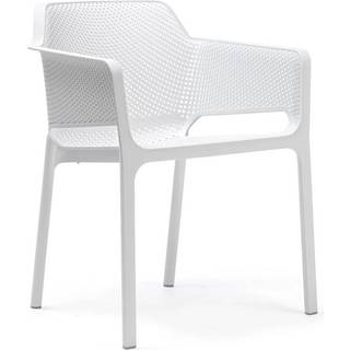 Nardi Net havestol hvid/bianco,  m/armlæn 40326.00.000.06