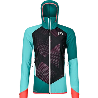 Ortovox Women's Col Becchei Jacket Softshelljakke Damer størrelse XS farve turkis