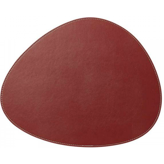Da'Core Curve Dækkeserviet i kunstigt læder Bordeaux 33x41 cm