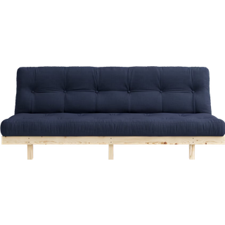 Lean Sovesofa Fra Karup Design i Massiv FSC Fyrretræ | Japandi - 737 Navy - Længde: 190 cm