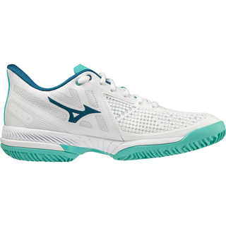 Mizuno Wave Exceed Tour 5 CC (Womens, Hvid/Turkis) - 41