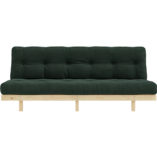 Lean Sovesofa Fra Karup Design i Massiv FSC Fyrretræ | Japandi - 512 Seaweed - Længde: 190 cm