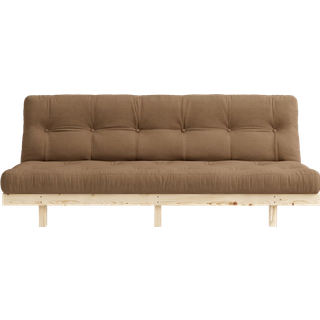 Lean Sovesofa Fra Karup Design i Massiv FSC Fyrretræ | Japandi - 755 Mocca - Længde: 190 cm