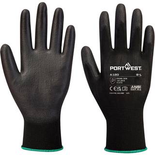 Portwest A120 PU Montage Handske M Sort
