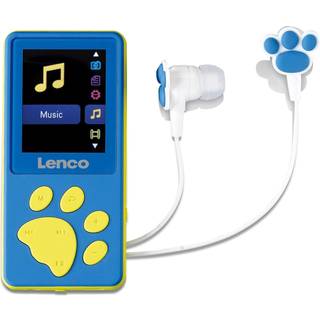 Lenco - MP3/MP4-afspiller med 8 GB hukommelse Blå - XEMIO-560BU