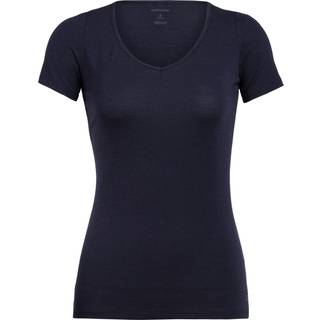 Icebreaker Women's Siren S/S Sweetheart Merino undertøj Damer størrelse M farve blå