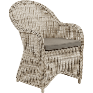 Brafab, Paulina Lænestol Beige Polyrattan Brafab