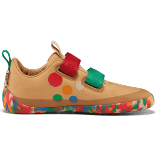 Affenzahn Kid's Barefoot Shoes Cotton Lucky Barfodssko Børn størrelse 21 farve affenzahn 10 years / beige