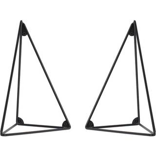 Maze Pythagoras Hyldebeslag 2 Stk - Hyldesystemer (modulære) Metal Sort - 604001