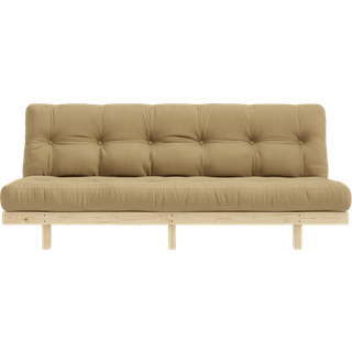 Karup Design Lean Sovesofa (130x190 cm) Raw 100 Wheat Beige 758