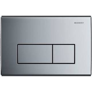 GEBERIT Kappa50 betjeningsplade blankforkromet metal