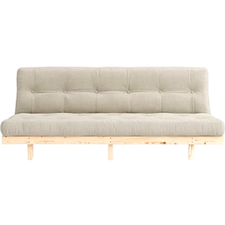 Karup Design Lean Sofa Sovesofa Med Madras 130x190 Beige/Raw