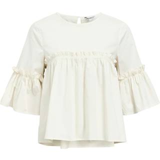 Flæset Bluse