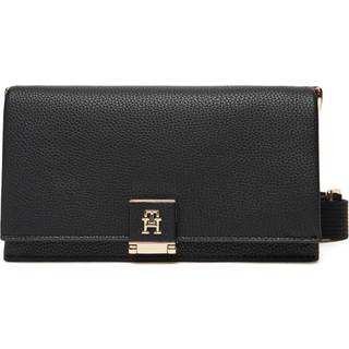TH Monogram Pebble Grain Crossbody Bag