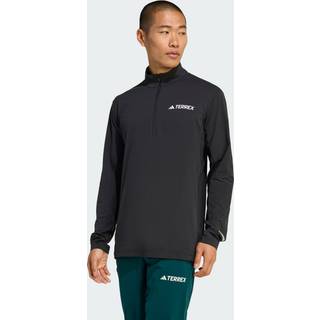 adidas Terrex XPR Half-Zip Running Shirt Men - Black, Size L - black