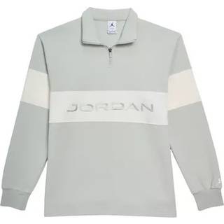Jordan Sport Dri-FIT-golftrøje med 1/4 lynlås til mænd - grå - M