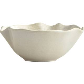 Decotique Luna Skål 27,5 Cm Cremefarvet - Dekorative Accessories Stentøj Cream - 7578 D4149