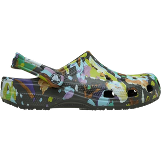 Crocs Classic Painted Floral Clog - Mixed - US M5/W7 (EU 37-38)