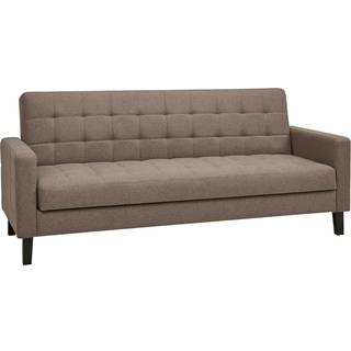 Milton Sovesofa - Sovesofa Med Opbevaring, Brun, Sorte Ben, Hn1089