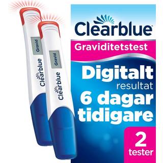 Clearblue Digital Tidlig Graviditetstest - 2 stk.