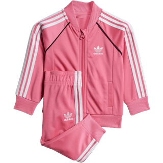 adidas originals adidas Originals Pink Adicolor SST Infant Kids Tracksuit