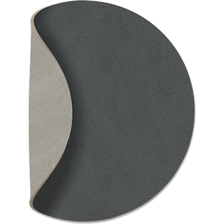 LIND DNA Cloud vendbar glasbrik, cirkel 1 stk. antracit-lysegrå