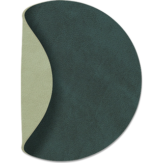 LIND DNA Nupo glasbrik circle vendbar 1 stk. Dark green/olive green
