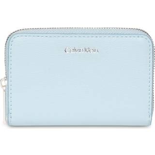 Foil Logo Square Zip Wallet - Blue - One Size