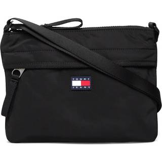 Rubberised Logo Crossbody Sacoche Bag