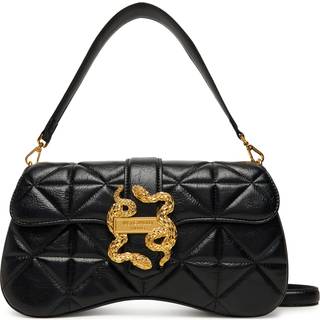 Just Cavalli Iconic Snakes Skuldertaske sort