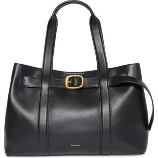 Calvin Klein Buckle Medium shopper (BLACK (UB1))