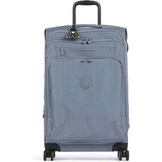 Kipling Basic New Youri M Kuffert med 4 hjul blå grå