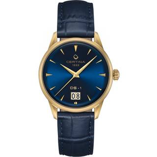 Certina C029.426.36.041.00 Herrenuhr Automatik DS-1 Blau/Goldfarben 41 mm