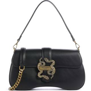 Just Cavalli Iconic Snakes Skuldertaske sort