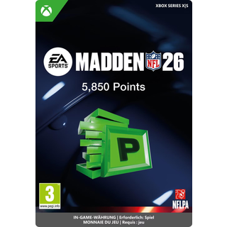 Madden NFL 26: 5850 MUT POINTS