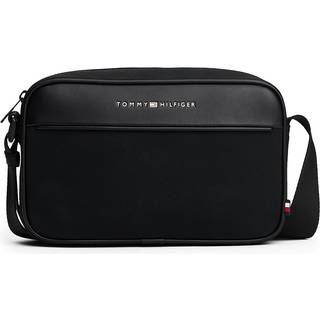 Metal Logo Crossbody Reporter Bag