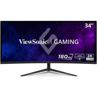 Viewsonic VX3418C-2K computerskærm 86,4 cm (34) 3440 x 1440 pixel UltraWide Quad HD Sort