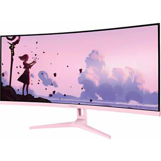 Arozzi Nova UWQHD | VA | 165 Hz | 34" gaming-skærm (pink)
