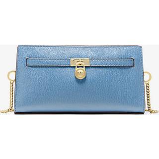 MK Hamilton Moderne Extra-Small Signature Logo Convertible Crossbody Bag - Blue - Michael Kors - ONE SIZE