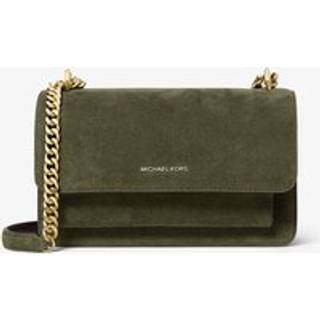 Michael Kors Claire Large Skuldertaske mørkegrøn