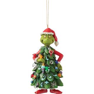 6017078 Jim Shore Grinch A Tree Ornament - P6245