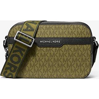 MK Hudson Signature Logo Camera Crossbody Bag - Green - Michael Kors - ONE SIZE
