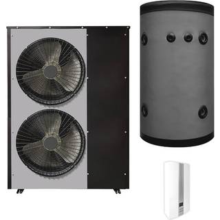 ScanTherm Blokhus luft-til-vand varmepumpe, 15 kW, med 160L Buffertank og 11-15 kW IWH